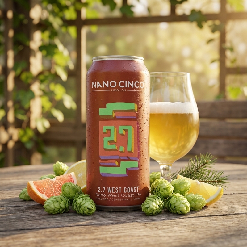 2.7 West Coast - Nano Cinco IPA - American 473ml - 1
