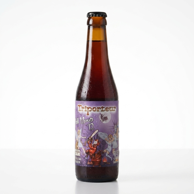 Triporteur Full Moon 12 - BOMBrewery Belgian Quadrupel 330ml - 2