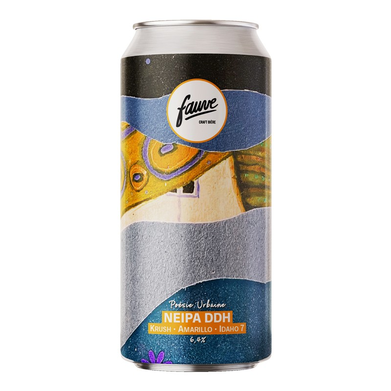 Poésie Urbaine - Fauve IPA - New England / Hazy 440ml - 1