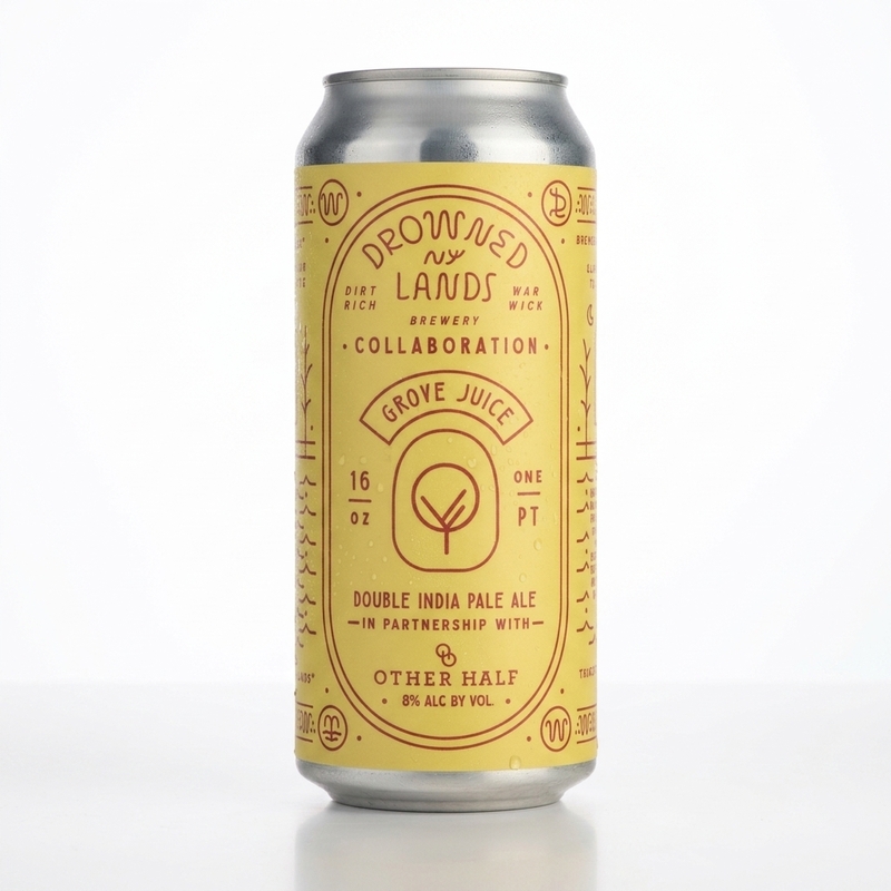 Grove Juice / Other Half - The Drowned Lands Brewery IPA - American 473ml - 2