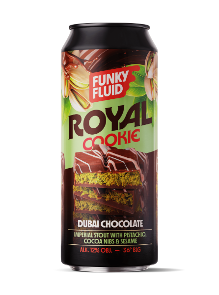 Royal Cookie: Dubai Chocolate - Funky Fluid Stout - Imperial / Double Pastry 500ml - 1