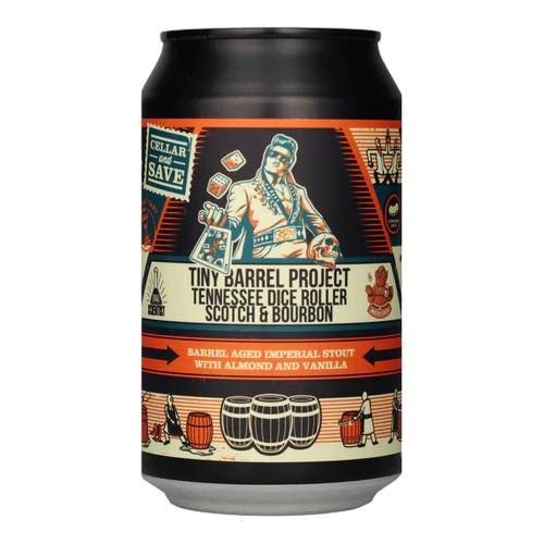 Tiny Barrel Project: Tennessee Dice Roller - Mad Scientist Stout - Imperial / Double 330ml - 1