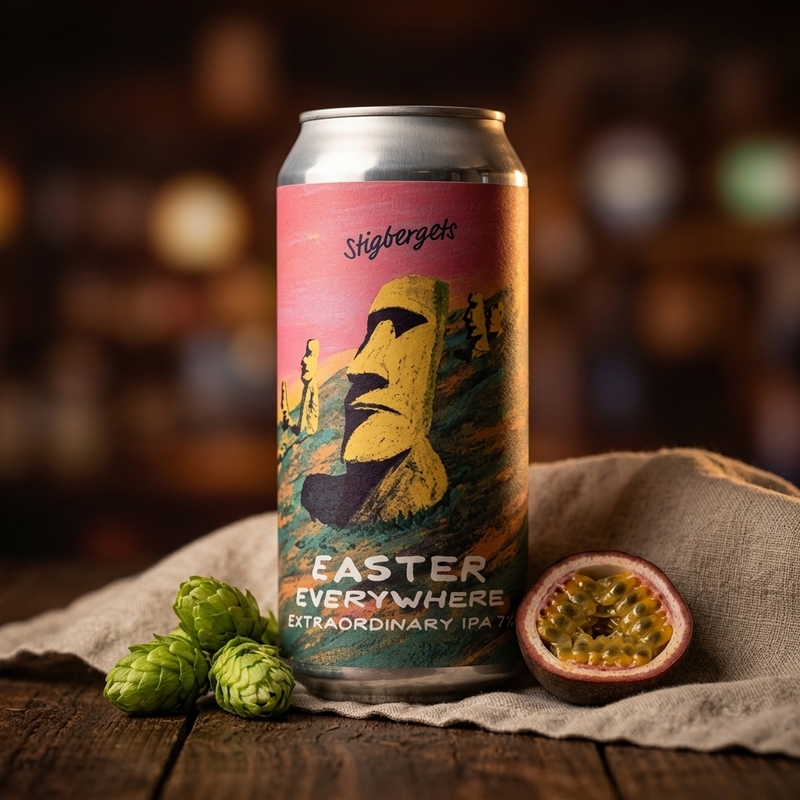 Easter Everywhere - Stigbergets Bryggeri IPA - New England / Hazy 440ml - 2