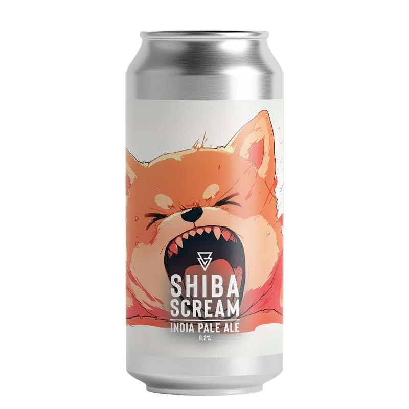 Shiba Scream - Azvex Brewing Company IPA - New England / Hazy 440ml - 1