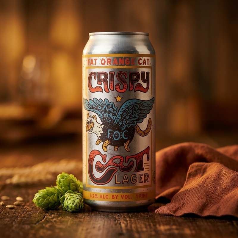 Crispy Cat Lager