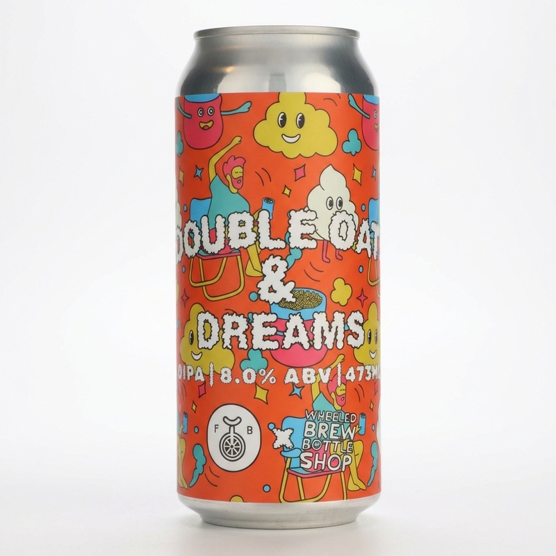 Double Oats And Dreams - Fine Balance Brewing IPA - Imperial / Double New England / Hazy 473ml - 1