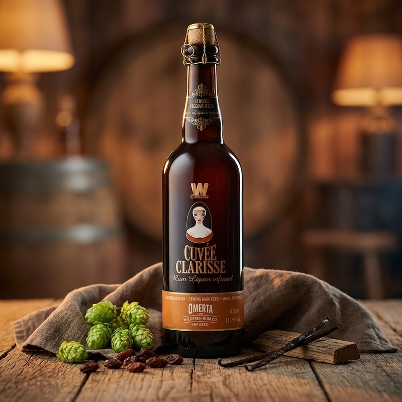 Cuvee Clarisse Rum Infused - Brouwerij Wilderen Belgian Strong Dark Ale 750ml - 1