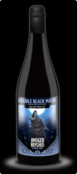 Double Black Mash 2024 Bourbon BA Version (Old Forester) - Amager Bryghus Stout - Imperial / Double 750ml - 1