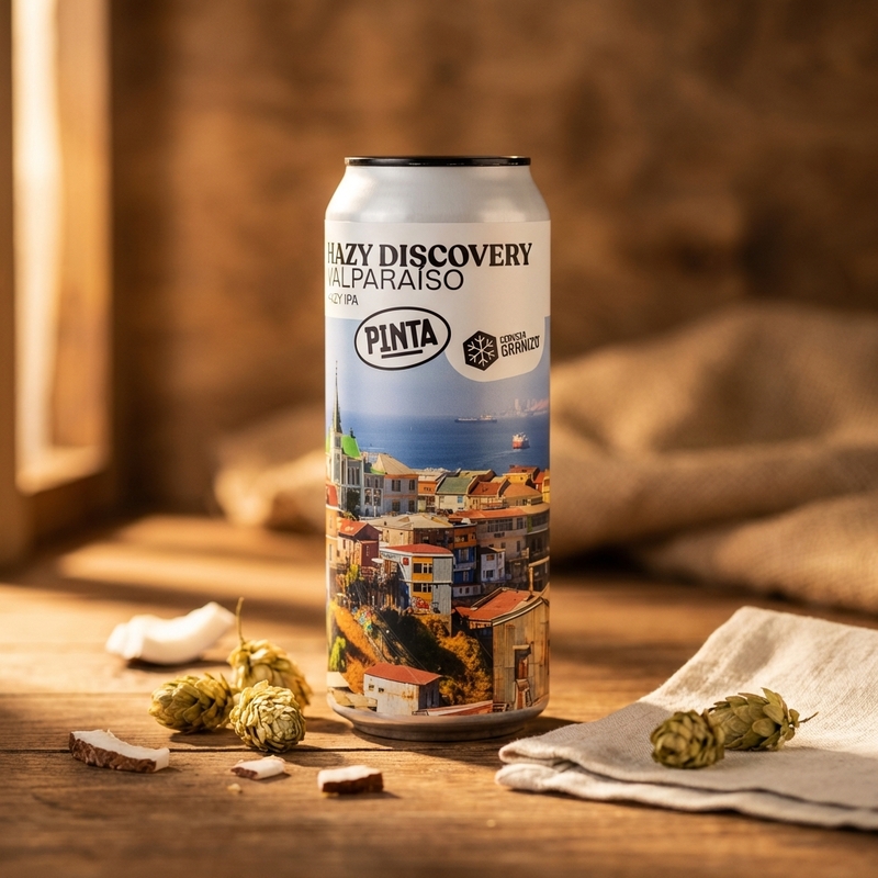 Hazy Discovery: Valparaiso - PINTA IPA - New England / Hazy 500ml - 1