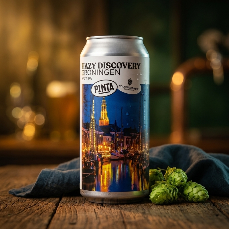 Hazy Discovery: Groningen - PINTA IPA - New England / Hazy 500ml - 2