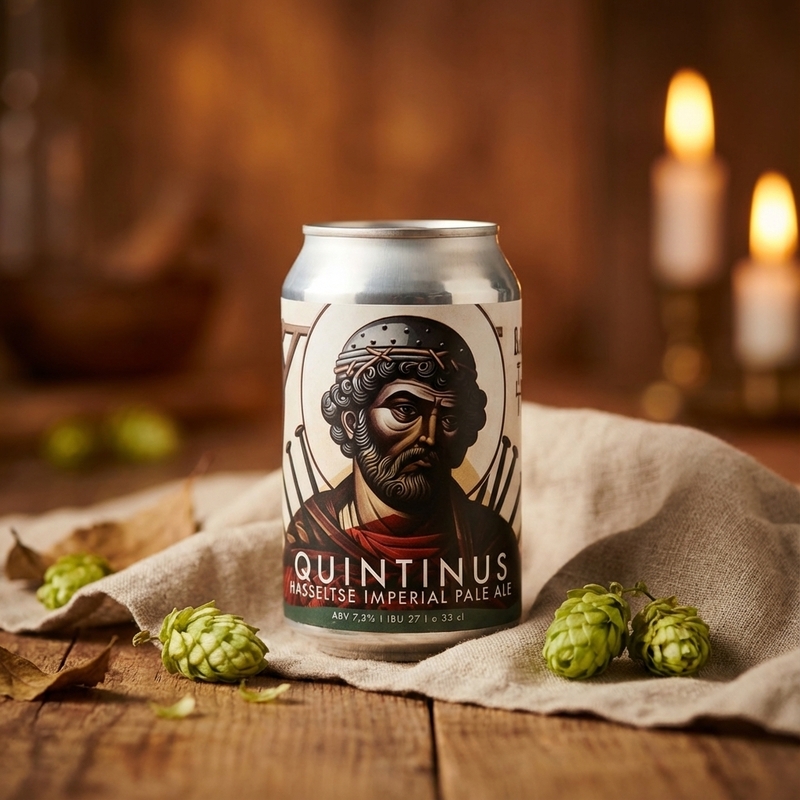 Quintinus Hasseltse Imperial Pale Ale - Brouwerij de HopHemel Pale Ale - New England / Hazy 330ml - 2