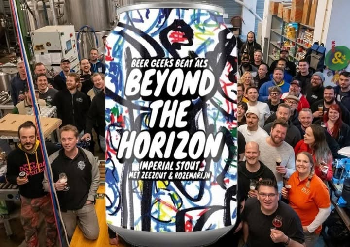 Beyond The Horizon - Brouwerij Poesiat & Kater Stout - Imperial / Double 330ml - 1