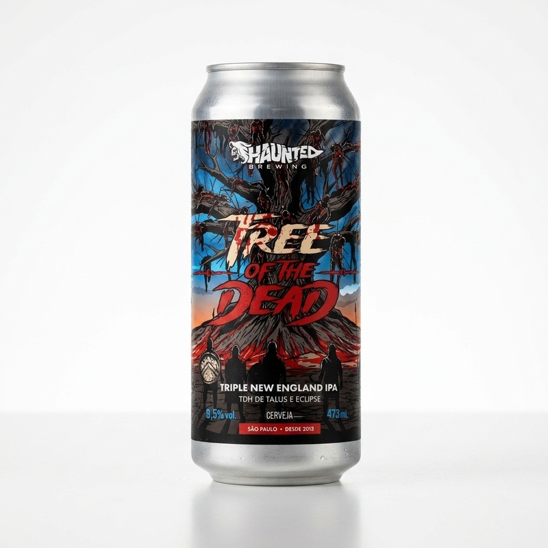 Tree of the Dead - Haunted Brewing IPA - Triple New England / Hazy 473ml - 2