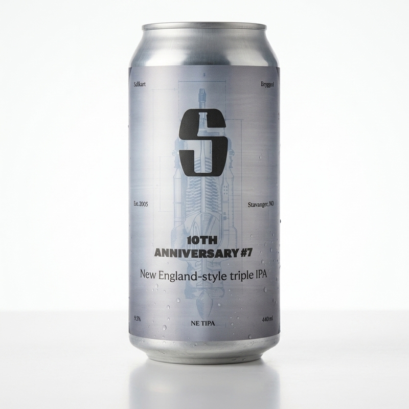 Anniversary #7 - Salikatt IPA - Triple New England / Hazy 440ml - 2