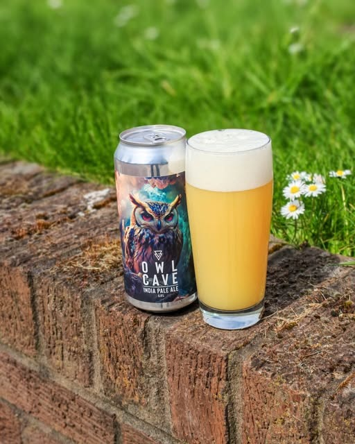 Owl Cave - Azvex Brewing Company IPA - New England / Hazy 440ml - 1