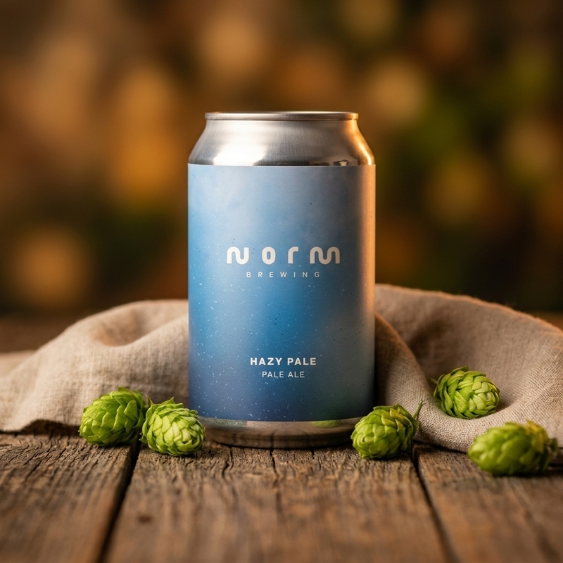 Hazy Pale - Norm Brewing Pale Ale - New England / Hazy 330ml - 2