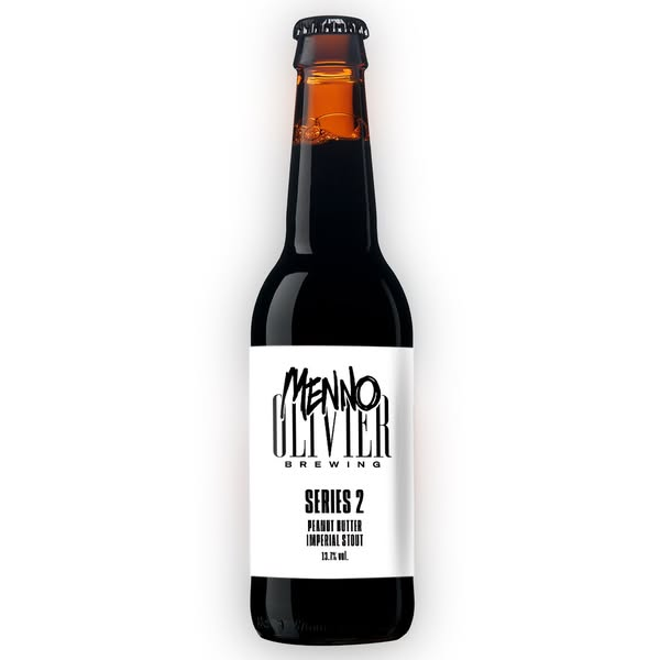 SERIES 2: Peanut Butter - Menno Olivier Brewing Stout - Imperial / Double 330ml - 1