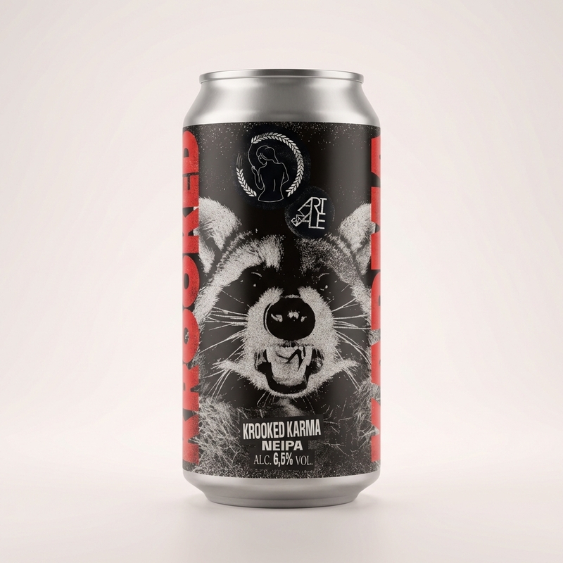 Krooked Karma - La Superbe IPA - New England / Hazy 330ml - 1