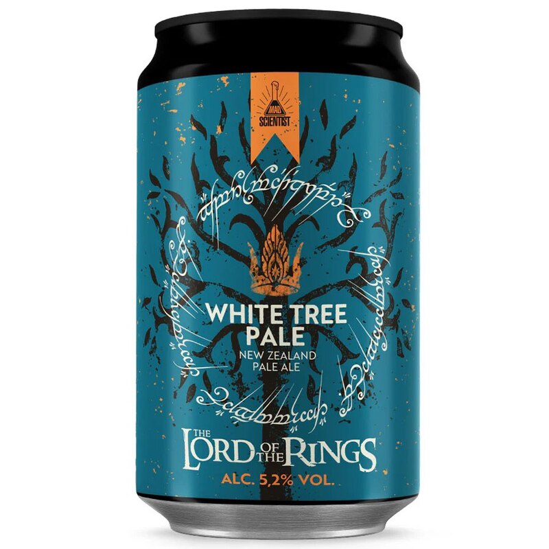 Lord of the Rings: White Tree - Mad Scientist Pale Ale - New Zealand 330ml - 1