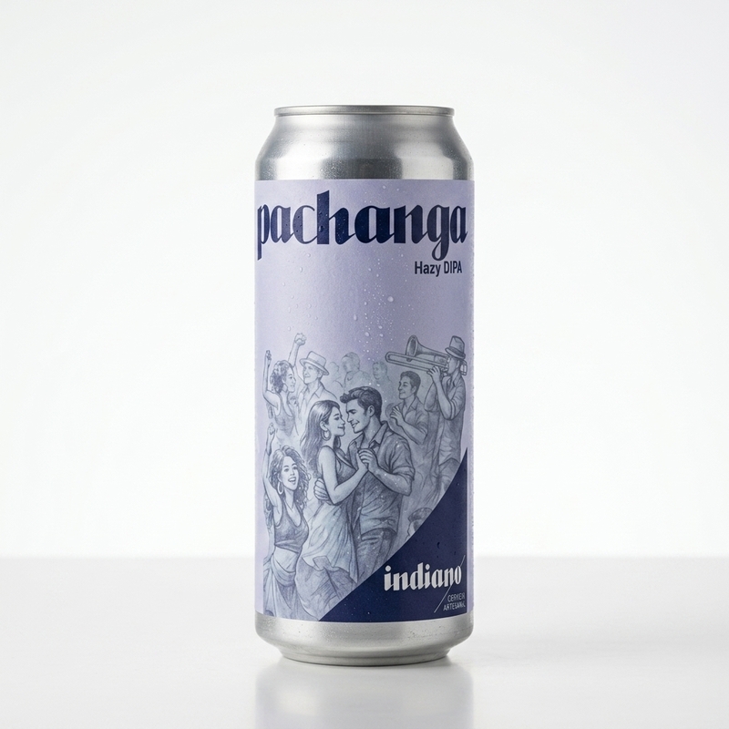 Pachanga - INDIANO IPA - Imperial / Double New England / Hazy 440ml - 2
