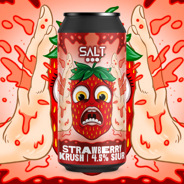 Strawberry Krush - SALT Sour - Fruited 440ml - 1
