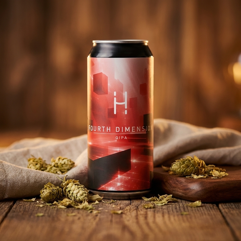Fourth Dimension - Hopalaa IPA - Quadruple 440ml - 1