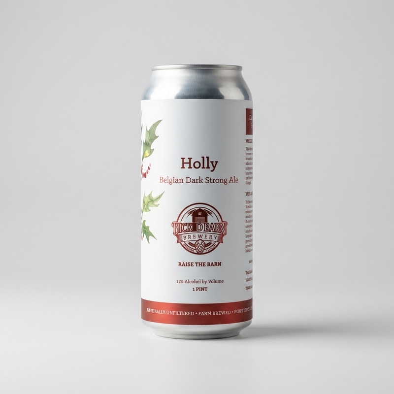 Holly - Tilted Barn Brewery Belgian Strong Dark Ale 473ml - 1