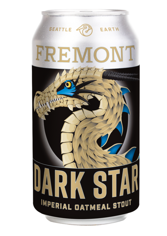 Dark Star - Fremont Brewing Stout - Imperial / Double Oatmeal 355ml - 1