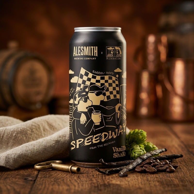 Barrel-Aged Speedway Stout: Vanilla Shake