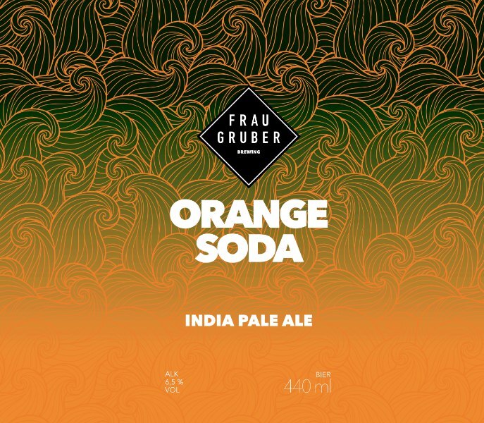 Orange Soda - FrauGruber Brewing IPA - New England / Hazy 440ml - 1