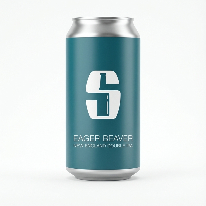 Eager Beaver - Salikatt IPA - Imperial / Double New England / Hazy 440ml - 1