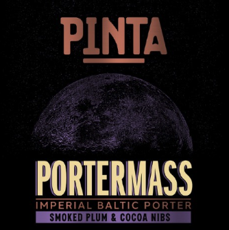 Portermass: Smoked Plums & Cacao Nibs - PINTA Porter - Imperial / Double Baltic 330ml - 1