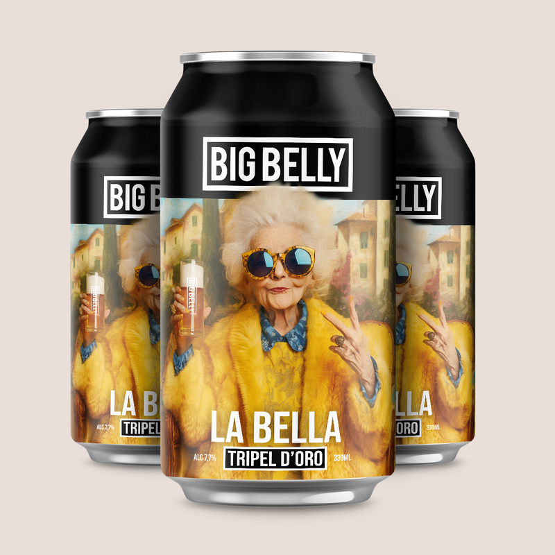 La Bella - Big Belly Brewing Company Belgian Tripel 330ml - 1