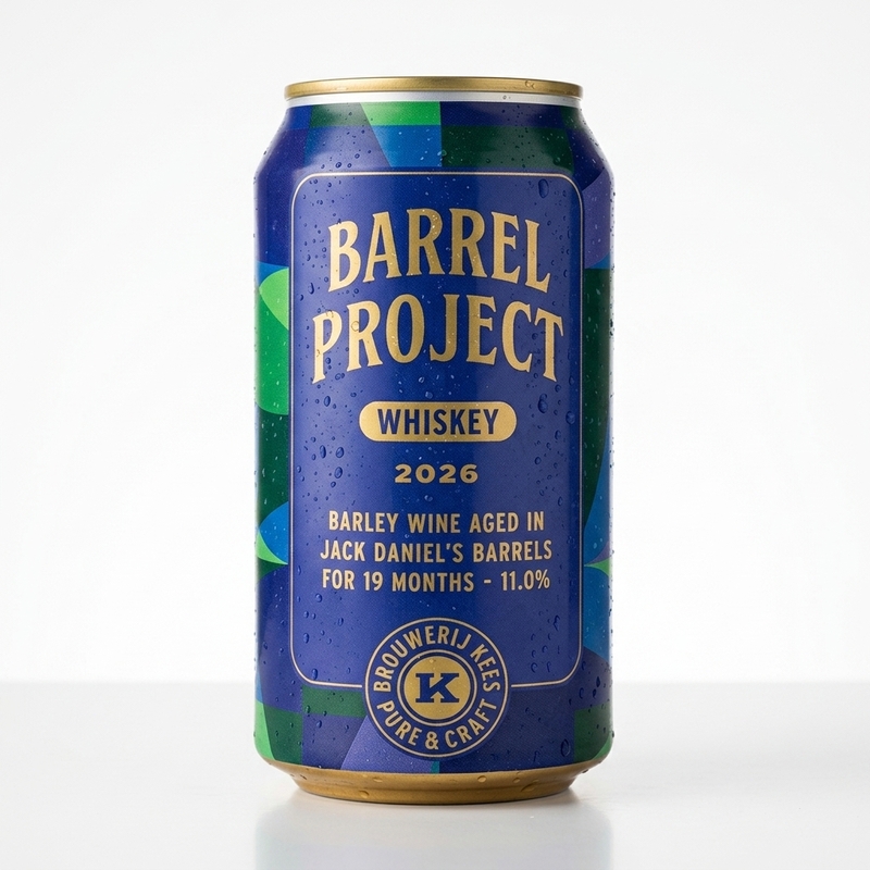 Barrel Project Whiskey 2026 - Brouwerij Kees Barleywine - Other 330ml - 2
