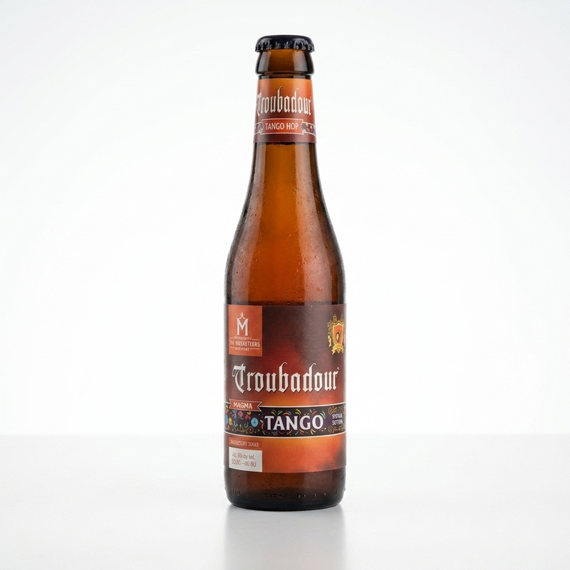 Troubadour Magma Tango - Brouwerij The Musketeers IPA - Triple 330ml - 2
