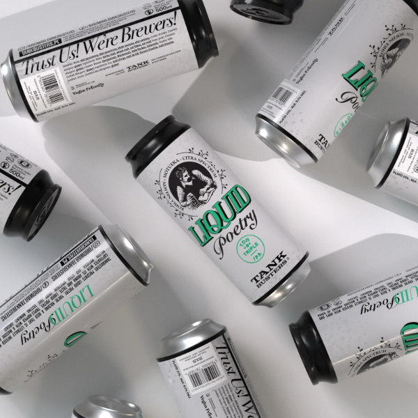 Liquid Poetry - TankBusters.Co IPA - Triple New England / Hazy 500ml - 1