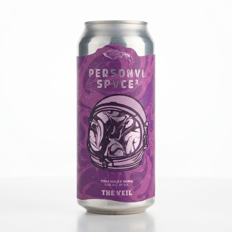 Personvl Spvce³ - The Veil Brewing Co. IPA - Imperial / Double New England / Hazy 473ml - 2