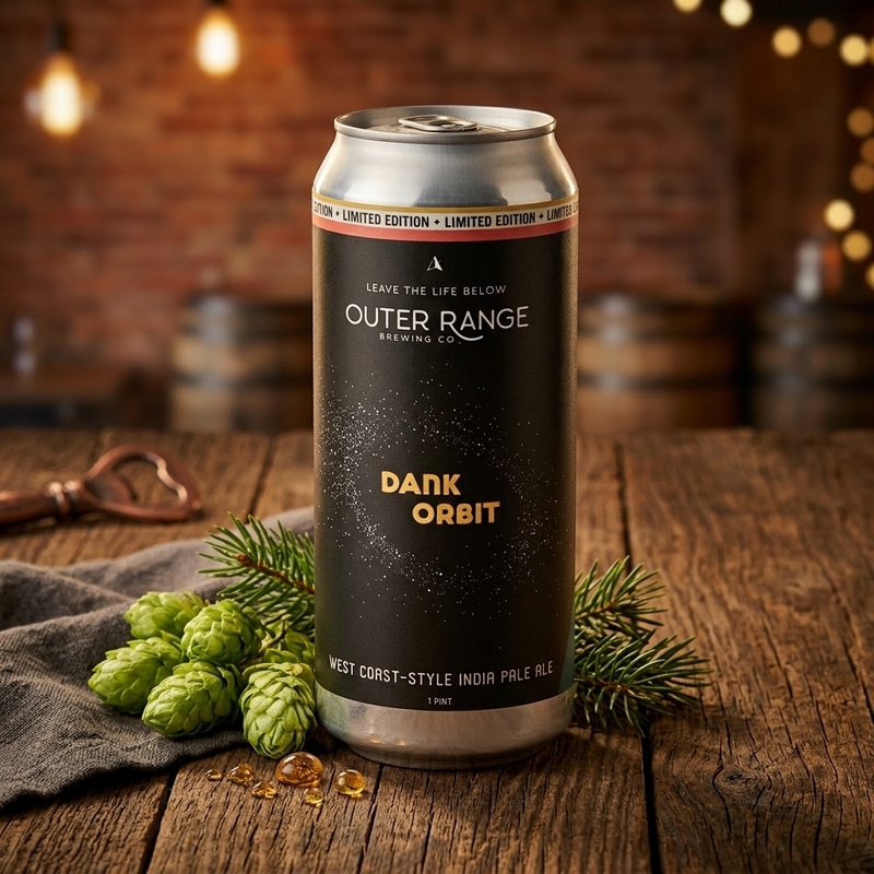 Dank Orbit - Outer Range Brewing Rockies/Alps IPA - American 440ml - 1