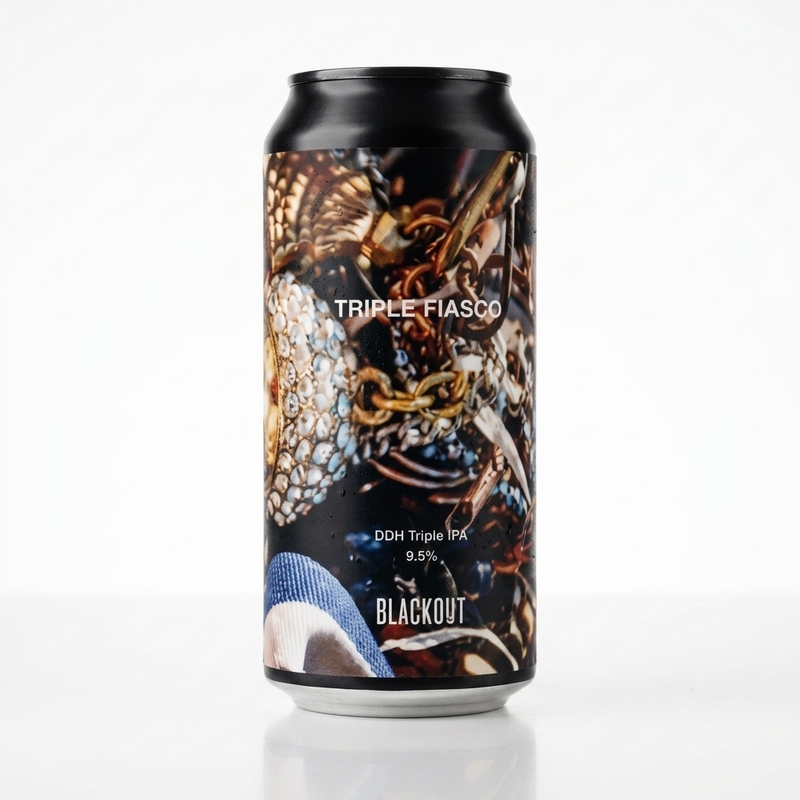 Triple Fiasco - Blackout Brewing IPA - Triple New England / Hazy 440ml - 2