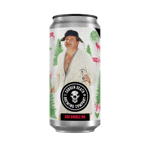 Shitter was Full 2024 - Sudden Death Brewing Co. IPA - Imperial / Double New England / Hazy 440ml - 1