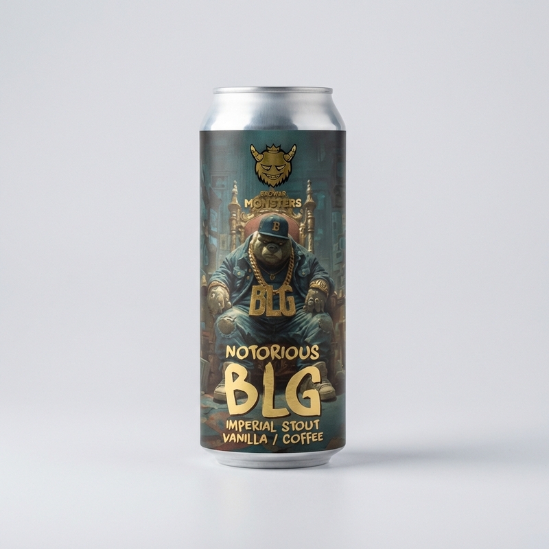 Notorious BLG - Browar Monsters Stout - Imperial / Double 500ml - 1