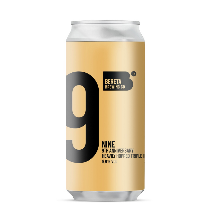 Nine - Bereta Brewing Co. IPA - Triple New England / Hazy 440ml - 1