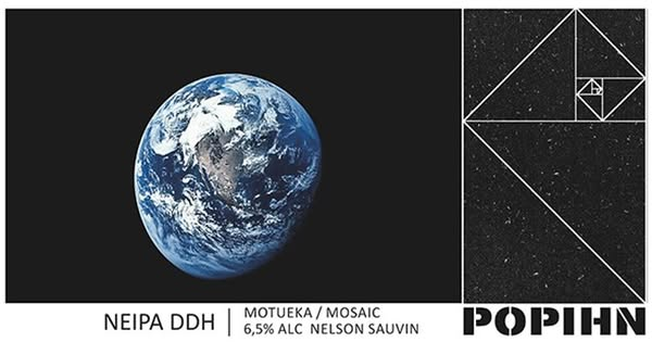 NEIPA DDH Motueka / Mosaic / Nelson Sauvin - Popihn IPA - New England / Hazy 440ml - 1