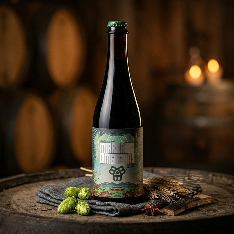 Mirroring Dimensions - Bissell Brothers Brewing Company Rye Wine 500ml - 1