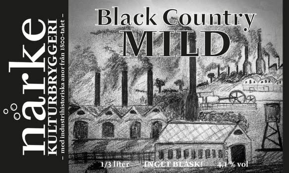 Black Country Mild - Närke Kulturbryggeri Mild - Dark 330ml - 1