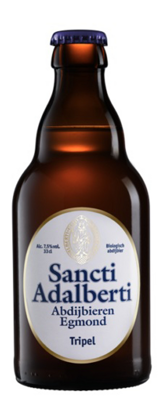 Sancti Adalberti Egmondse Tripel - Sancti Adalberti, Brouwerij Egmond Belgian Tripel 330ml - 1
