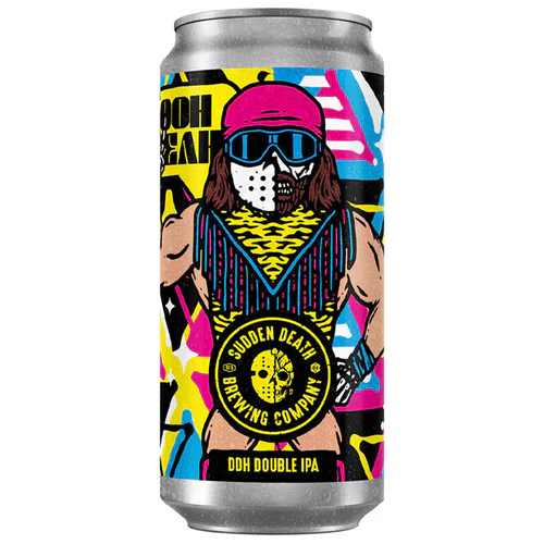 Tower of Power - Sudden Death Brewing Co. IPA - Imperial / Double New England / Hazy 440ml - 1