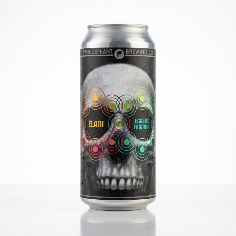 Nosh: Eggers Riwaka & Alora - Twin Elephant Brewing Company IPA - New England / Hazy 473ml - 2