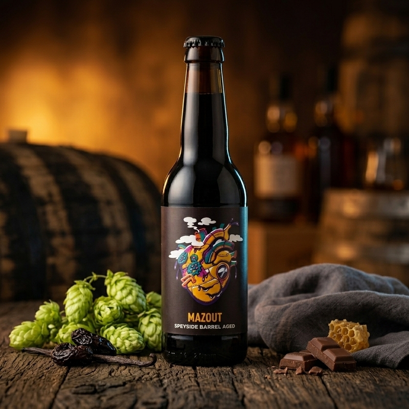 Mazout Speyside - Hoppy Road Stout - Imperial / Double 330ml - 2
