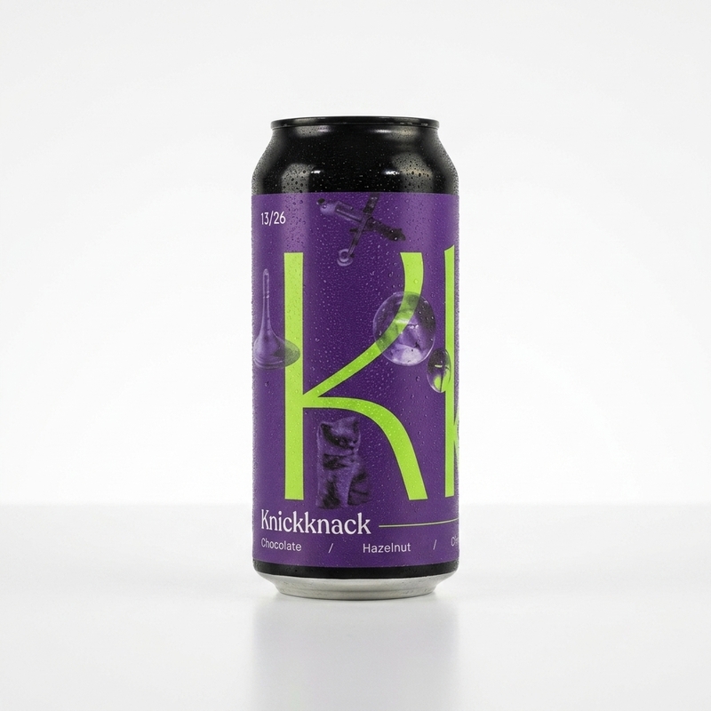 Knickknack (Brouwerij KEES collab) - Neon Raptor Brewing Co. Stout - Imperial / Double Pastry 440ml - 2